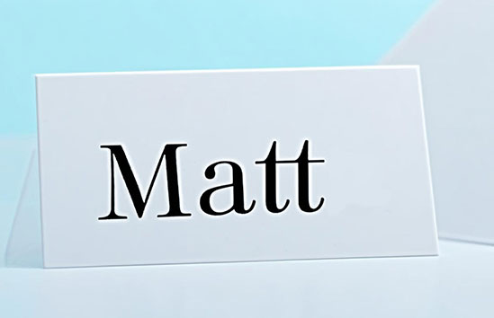 Matt